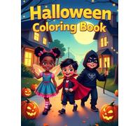 Halloween Coloring Book: Bold & Easy halloween coloring book for kids aged 3 to years