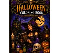 Halloween Coloring Book for Adults: Dark and Scary Halloween