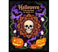 Halloween Coloring Book for Adults Vol. 1