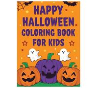 Halloween Coloring Book for Kids - 30 Fun and Easy Designs!