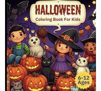 Halloween Coloring Book For Kids 6-12: 50 Unique Scary and Fun Coloring Pictures