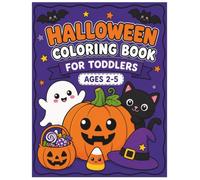 Halloween Coloring Book for Kids Ages 2-5: Fun and Easy Halloween Coloring Pages with Cute Pumpkins, Friendly Ghosts, Bats, Cats, Monsters, and More ... (Holiday and Festival Coloring Series)