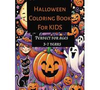 Halloween Coloring Book for Kids Ages 3-7: Fun and Easy Halloween Designs: Happy Halloween Coloring Book for Kids: Simple and Fun Designs