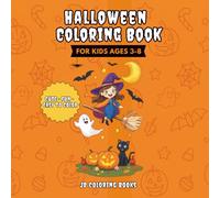 Halloween Coloring Book for Kids Ages 3-8: Fun and Easy Halloween Coloring and Activity Book with Pumpkins, Ghosts, Witches, and Candy - Includes Word ... S ind, and Certificate of Completion!