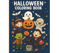 HALLOWEEN - Coloring Book for Kids Ages 3 and Up: Paint and Discover the Magic of Halloween: 50+ adorable illustrations to color, designed to encourage creativity and fun