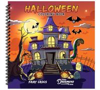 Halloween Coloring Book: For Kids Ages 4-8, 9-12