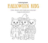 Halloween Coloring Book for Kids Ages 4-8 | Cute and Easy Halloween Activity Book with Fun Spooky Illustrations | Perfect for Learning and Creativity: ... and Learning Activities for Boys and Girls