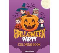 Halloween Coloring Book for Kids and Adults: 40 Spooky & Cute Designs to Relax, Unwind, and Celebrate the Fun of Halloween