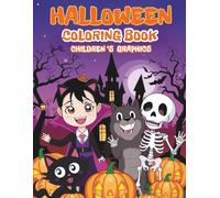 Halloween Coloring Book for Kids: Fun and Easy Spooky Coloring Pages with Pumpkins, Ghosts, Witches, Vampires, and Moreag ages 4-10