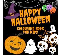 Halloween Coloring Book for Kids: Halloween Party Trick-or-Treat Fun | Cute and Spooky Coloring Pages with Pumpkins, Ghosts, and Cats for Kids (8.5" x 8.5")