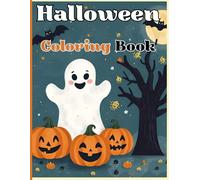 Halloween Coloring Book for Toddlers and Children: Adorable pictures for toddlers and children, not-so-scary fun Halloween images to color