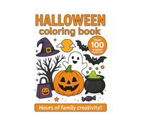 Halloween Coloring Book: Fun and spooky Halloween coloring pages for kids and families. 100% original designs.