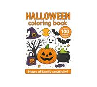 Halloween Coloring Book: Fun and spooky Halloween coloring pages for kids and families. 100% original designs.