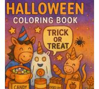 HALLOWEEN COLORING BOOK: HALLOWEEN Trick or treat. 100 pages of fun and creative unicorn coloring book.Stress Relief:Coloring book for adults and ... costumes from different countries