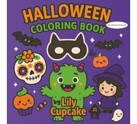 Halloween Coloring book - Livre Coloriage Enfants 4 à 8 Ans : Sorcières, Citrouilles, Fantômes, Monstres Mignons !: Plus de 30 coloriages amusants ... masques à découper et bien plus encore !