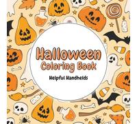 Halloween Coloring Book: Relaxing, anti-stress coloring book for kids, teens and adults with large designs for easy coloring (Holiday Coloring Books)
