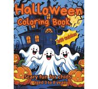 Halloween Coloring Book: Scary fun for chids - aged 3 to 8 years
