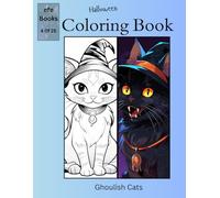 Halloween Coloring Book Series: Ghoulish Cats