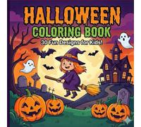 Halloween Coloring Book: The Perfect Trick or Treat Gift for Boys and Girls | 30 Single-Sided Designs for Hours of Creative Fun