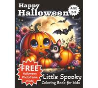 Halloween Coloring Book: This activity Book is for Toddlers/kids 2-9 with Spooky Scary Things