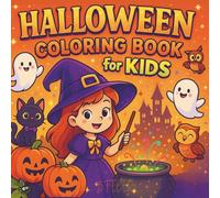 Halloween: Coloring Books For kids Ages 4-8