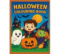 Halloween Colouring Book: Adorable spooky pictures to colour - For children aged 3 to 5 (UK Festive Fun - Colouring Joy for Special Times)