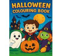 Halloween Colouring Book: Adorable spooky pictures to colour - For children aged 3 to 5