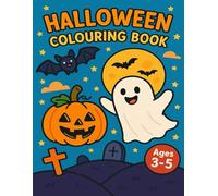 Halloween Colouring Book: Charming spooky artwork to colour - Designed for kids aged 3 to 5 (Aussie Festive Fun - Colouring Joy for Special Times)