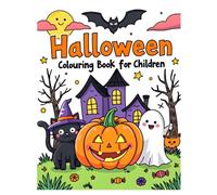 Halloween Colouring Book for Children