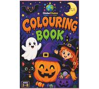 Halloween Colouring Book For Kids and Adults: Fun Colouring Activity Book For age 3-8, Bold Outline and Simple Spooky Designs, Adorable Pumpkins , ... and Kindergarten engaging activities