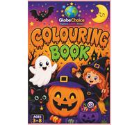Halloween Colouring Book For Kids and Adults:: Fun Colouring Activity Book For age 3-8, Bold Outline and Simple Spooky Designs, Adorable Pumpkins , ... Castles and Many More. Preschool and Kinderga