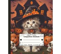 Halloween Composition Notebook College Ruled: The Witch’s Spellbook Collection - Luna Starfall, Enchanted Kitten Journal with Mystical Moonlight ... Magical Musings & Collectible Journal