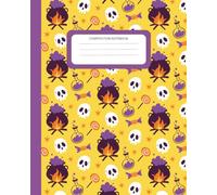 Halloween Composition Notebook Vol.4: College Ruled Lined Journal | Spooky Notebook | 110 Pages | 8 x 10 Inches
