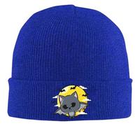 Halloween con un Gorro de murciélago Mono para Hombres, Mujeres, Gorros de Punto cálidos y Suaves de Invierno, Gorra de Calavera, Viaje al Aire Libre, Acampada al Aire Libre