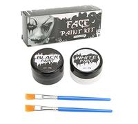 Halloween Cosplay Cosplay Corps et goût facial Coloriage du visage blanc blanc