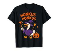 Halloween Costume Funny Goose Meme Honkus Ponkus Witch Magic Camiseta