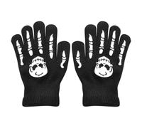 Halloween Costume Skull Gloves - Halloween Gloves | Skull Print Design