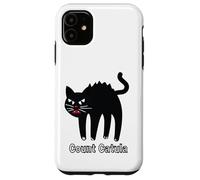 Halloween Count Catula Cat Drácula Carcasa para iPhone 11