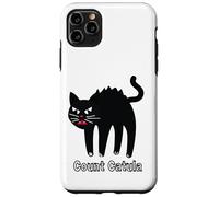 Halloween Count Catula Cat Drácula Carcasa para iPhone 11 Pro MAX