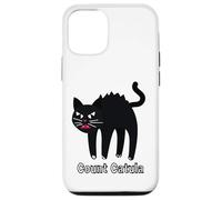 Halloween Count Catula Cat Drácula Carcasa para iPhone 12/12 Pro