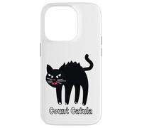 Halloween Count Catula Cat Drácula Carcasa para iPhone 14 Pro