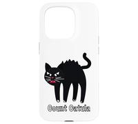 Halloween Count Catula Cat Drácula Carcasa para iPhone 15 Pro