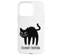 Halloween Count Catula Cat Drácula Carcasa para iPhone 15 Pro MAX