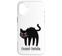 Halloween Count Catula Cat Drácula Carcasa para iPhone 16 Plus