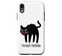 Halloween Count Catula Cat Drácula Carcasa para iPhone XR