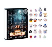 Halloween Countdown, Ghost Statue, Resin Figurine Set, Spooky Decor Accent, Mini Countdowns Toys for Dorm, Living Room, Bookshelf, Bedside Table, Kids, Teens, Adults, Boy, Girl
