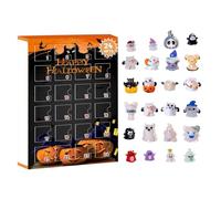 Halloween Countdown, Ghost Statue, Resin Figurine Set, Spooky Decor Accent, Mini Countdowns Toys for Dorm, Living Room, Bookshelf, Bedside Table, Kids, Teens, Adults, Boy, Girl