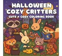 Halloween Cozy Critters: A Cute and Cozy Halloween Coloring Book Featuring 40 Whimsical Fall-Themed Pages of Pumpkins, Pets, Candles & Magical Vibes ... (Cozy Critters Holiday Coloring Collection)