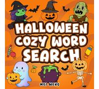 Halloween Cozy Word Search: A Fun Halloween and Fall Coloring Puzzle Book for Adults and Kids