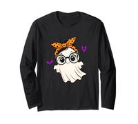Halloween Cute Ghost Girl Eyeglasses Ghost Woman Glasses Manga Larga